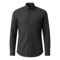 Charcoal Wool Shirt - Fonthorini Shirts