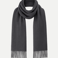 Graphite Wool Scarf - Fonthorini Acessories
